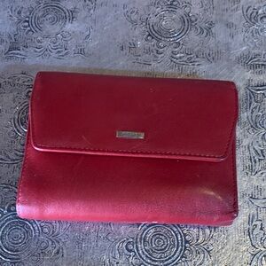 Picard Red Leather Wallet